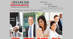Desktop Screenshot of advanced-personnel.com